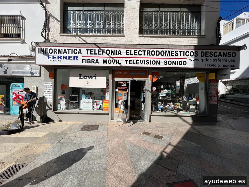 INFORMATICA TELEFONIA ELECTRODOMESTICOS DESCANSO FERRER