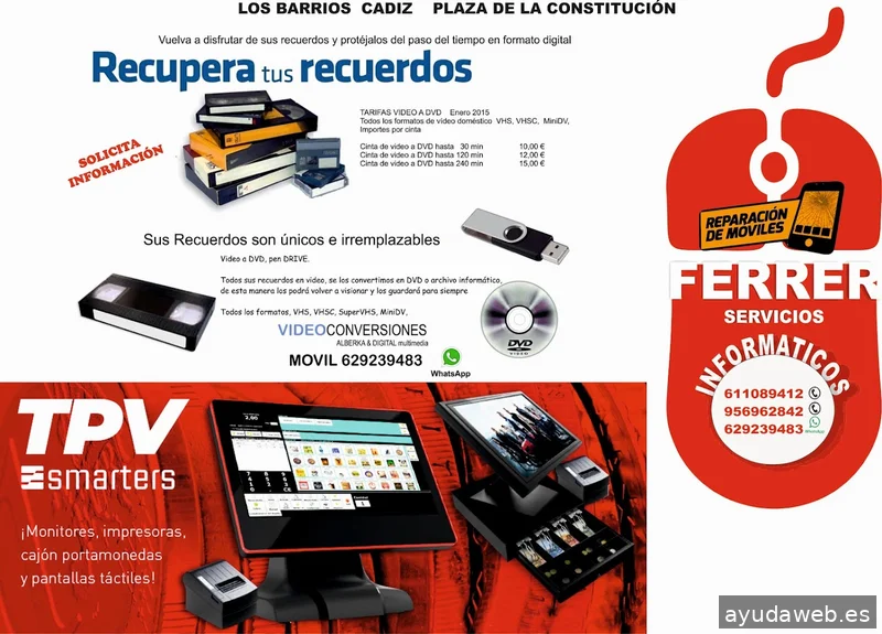 INFORMATICA TELEFONIA ELECTRODOMESTICOS DESCANSO FERRER