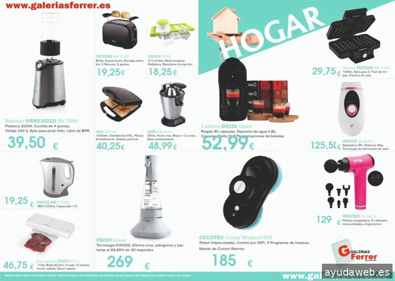 INFORMATICA TELEFONIA ELECTRODOMESTICOS DESCANSO FERRER