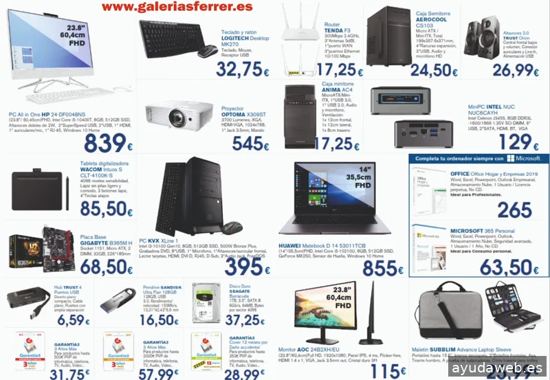 INFORMATICA TELEFONIA ELECTRODOMESTICOS DESCANSO FERRER