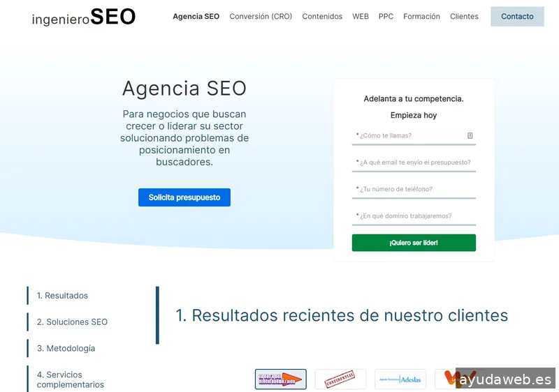 Consultor SEO en Madrid - albertofdez.com