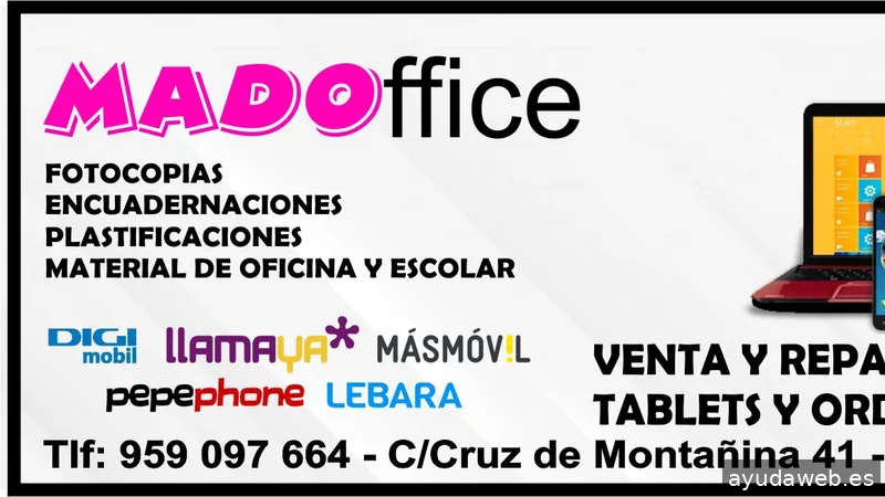 Madoffice - Reparación de Móviles, tablets y ordenadores