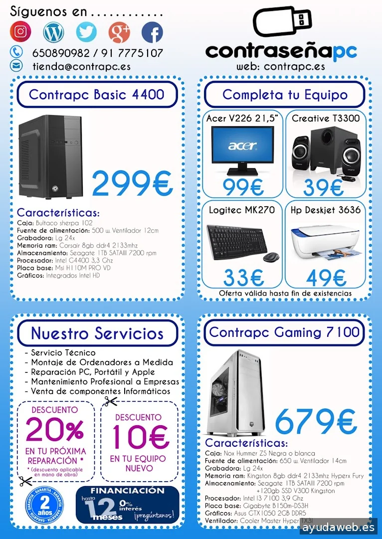 Contraseña Pc Informática