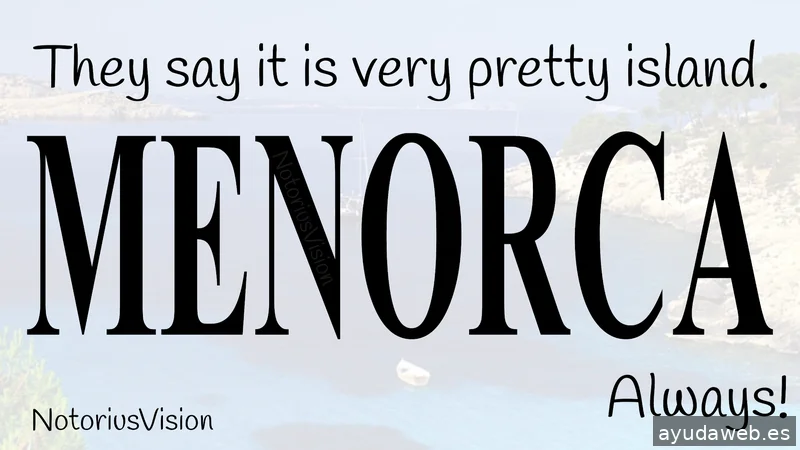 Diseño Web SEO & Marketing en Menorca: Notorius Vision