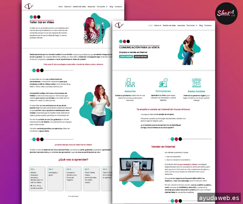 Pilar Ruiz Pintos - Diseñadora web en Madrid