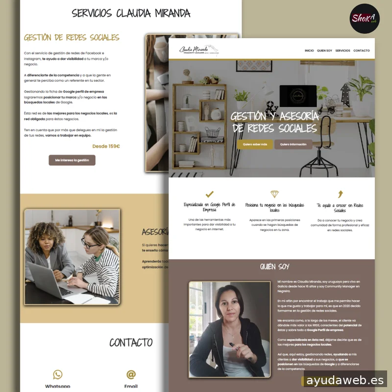 Pilar Ruiz Pintos - Diseñadora web en Madrid