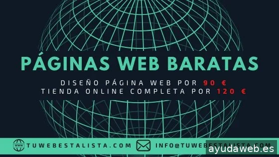 Tu web esta lista