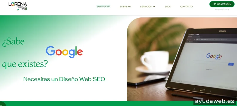 Lorenaposicionatuweb-Diseño Web Seo