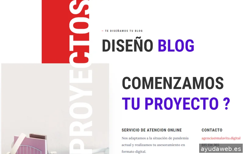 MalaVita.digital - Diseño de paginas web y marketing -