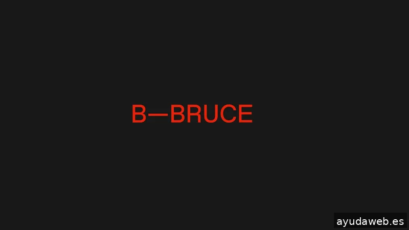 B—BRUCE, Agencia de branding digital