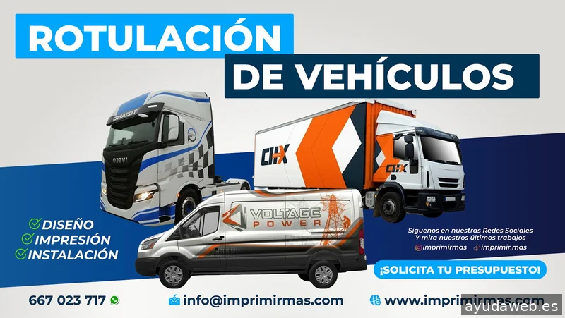 Imprimir+ | Imprenta, Rotulación y Diseño Gráfico
