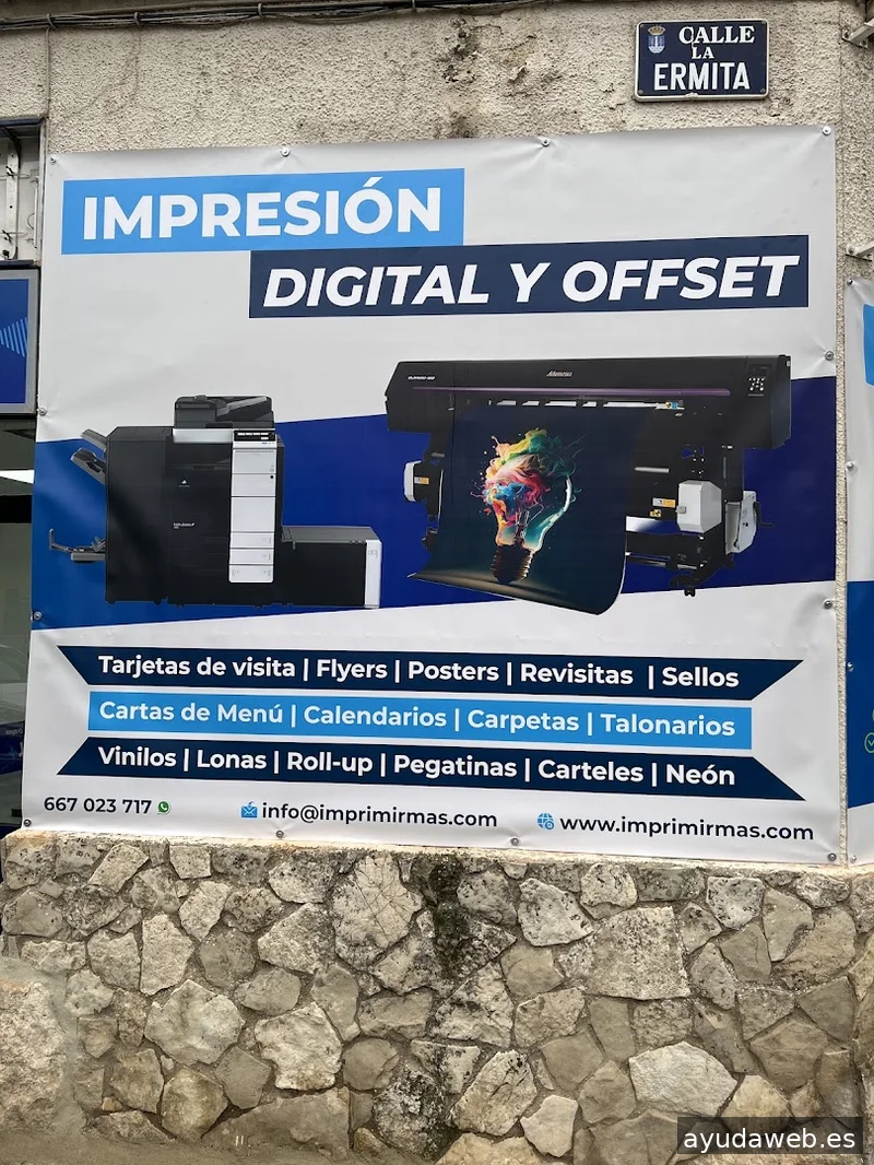 Imprimir+ | Imprenta, Rotulación y Diseño Gráfico