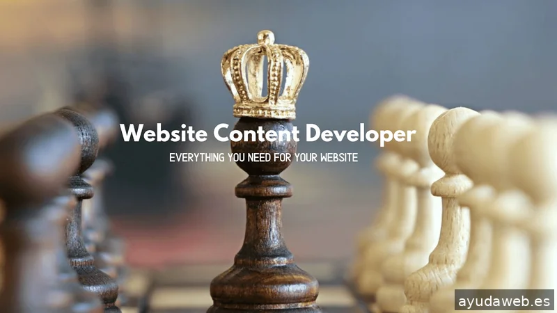 Website Content Developer