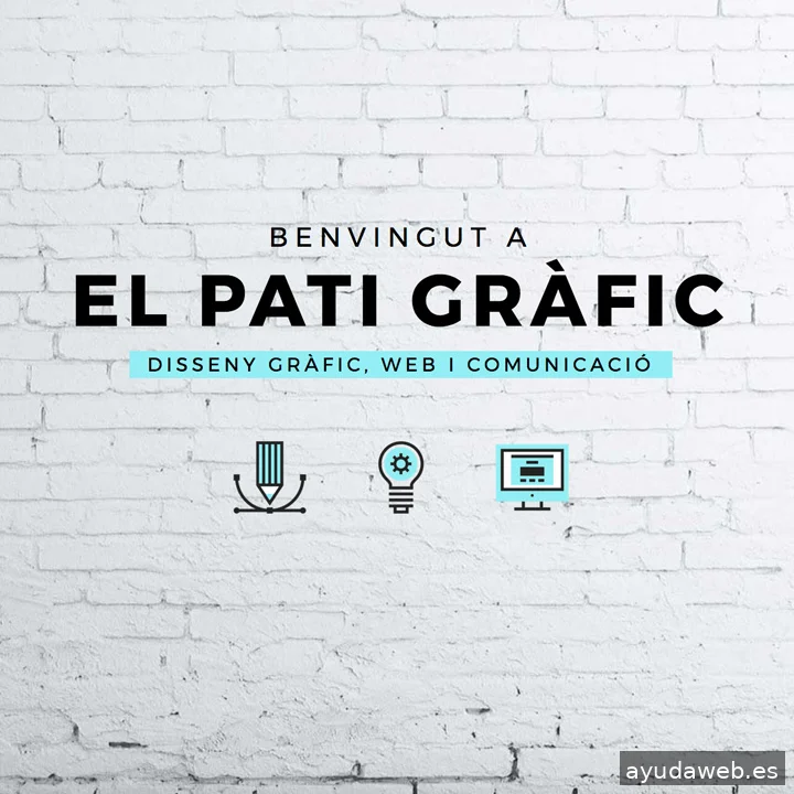 EL PATI GRÀFIC - Disseny web | Disseny gràfic