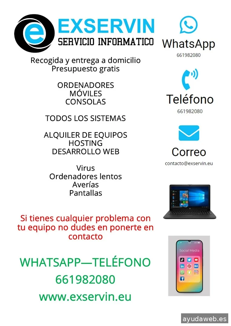 EXSERVIN Servicio informático