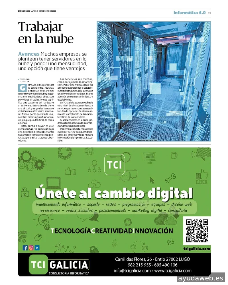 TCI Galicia Consultoría Informática
