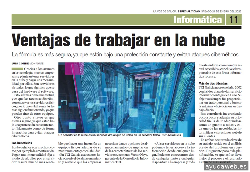 TCI Galicia Consultoría Informática