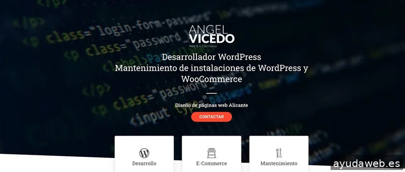 Ángel Vicedo – Desarrollo y mantenimiento WordPress | PrestaShop