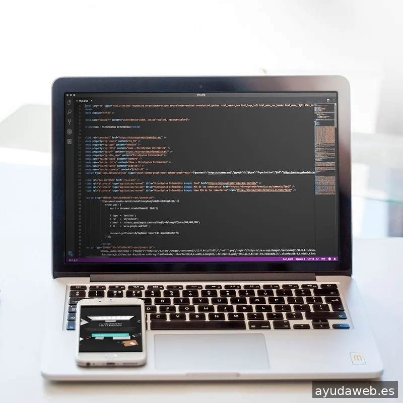 Microsystem Informática. Posicionamiento SEO y desarrollo web
