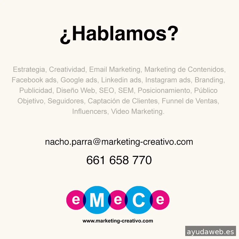 eMeCe - Marketing Digital Creativo Donostia