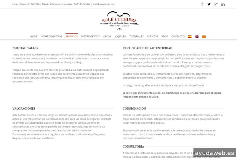 El Petit Kraken – Disseny web