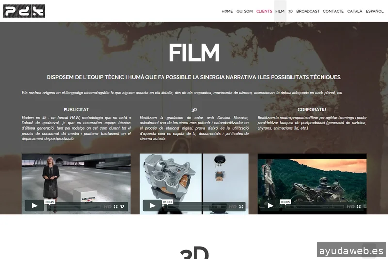 El Petit Kraken – Disseny web