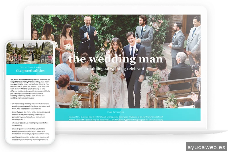 Webísimo - Alexandra Tribute, English-Speaking Web Designer Barcelona