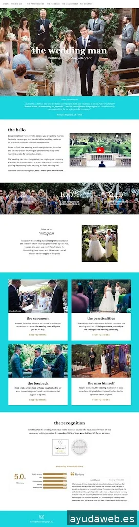 Webísimo - Alexandra Tribute, English-Speaking Web Designer Barcelona