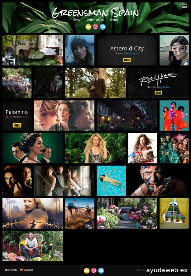 Webísimo - Alexandra Tribute, English-Speaking Web Designer Barcelona