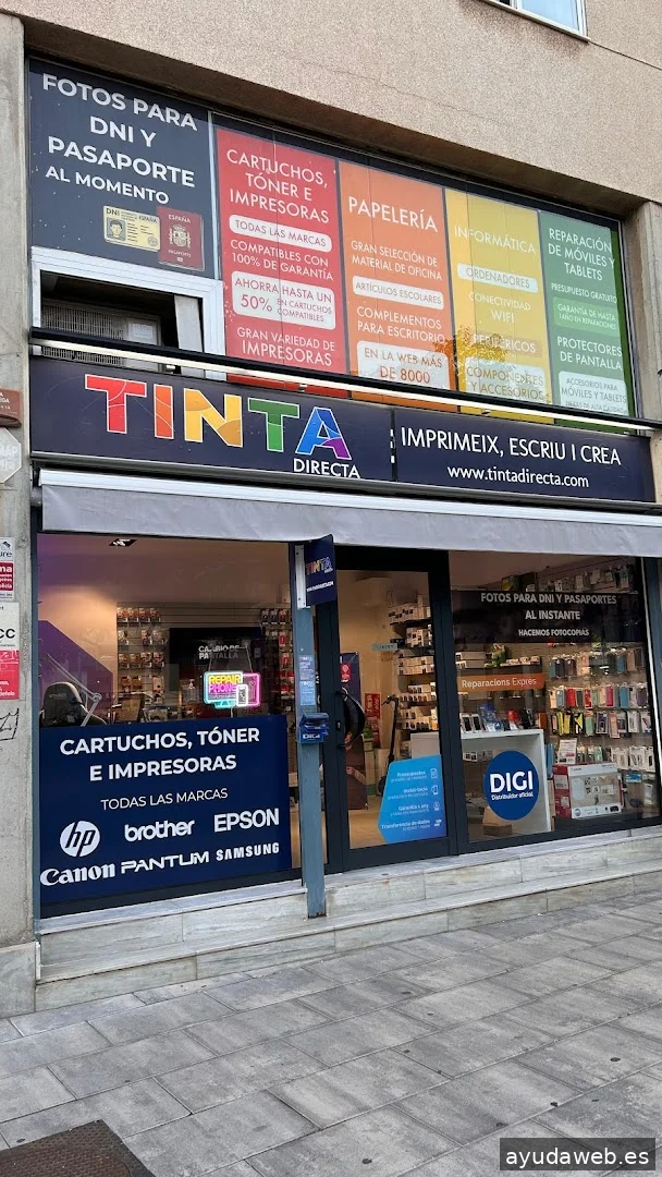 Tinta directa | antes Prink iRiparo | Venta de tinta, tóner e impresoras | Reparación de móviles |Distribuidor oficial DIGI