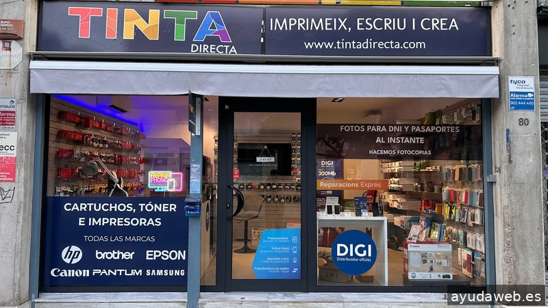 Tinta directa | antes Prink iRiparo | Venta de tinta, tóner e impresoras | Reparación de móviles |Distribuidor oficial DIGI