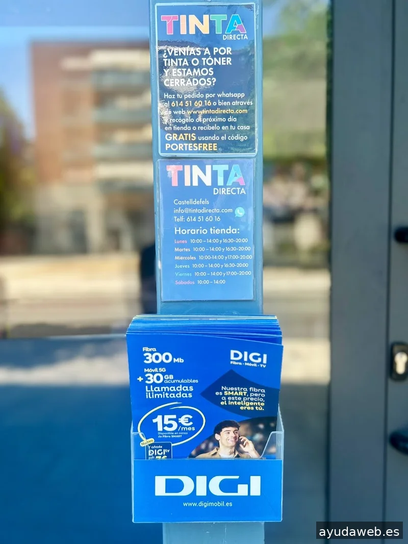 Tinta directa | antes Prink iRiparo | Venta de tinta, tóner e impresoras | Reparación de móviles |Distribuidor oficial DIGI