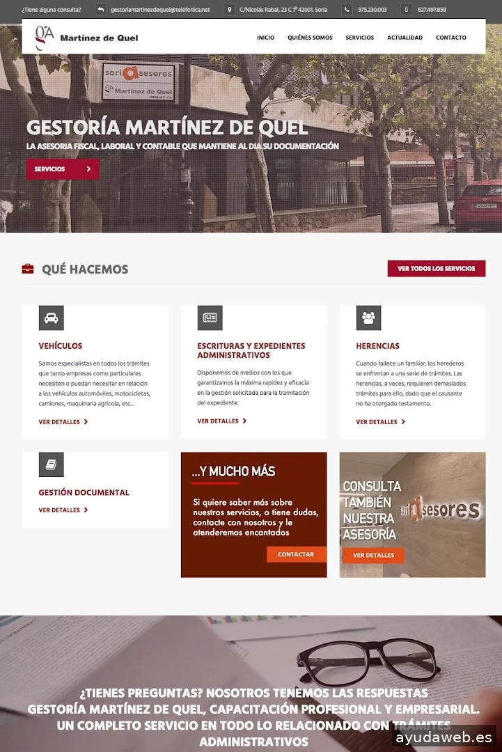 GESDINET DISEÑO WEB