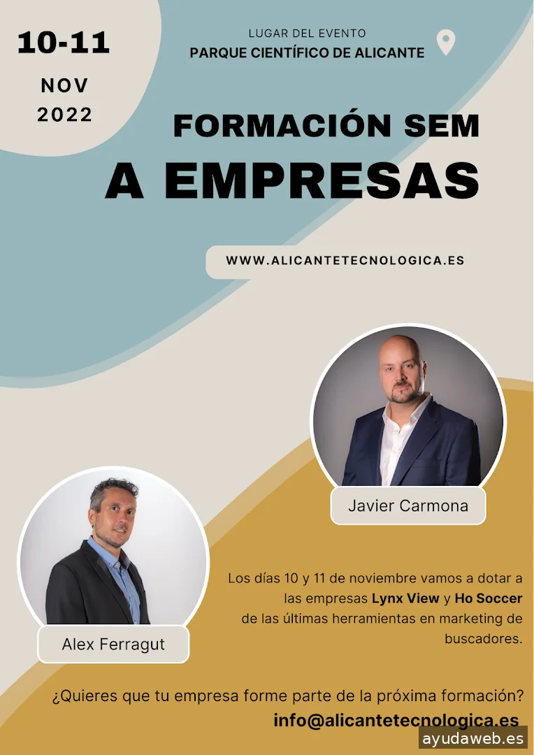 Consultor SEO Javier Carmona Benítez