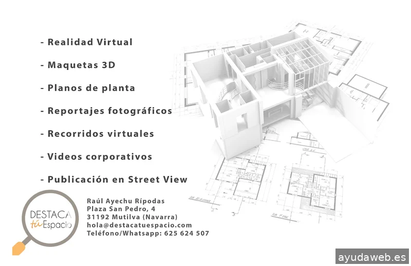 Destaca Tu Espacio | Fotógrafo Inmobiliario y Tours Virtuales en Pamplona