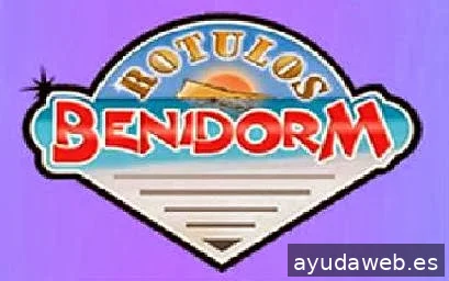 Rótulos Benidorm