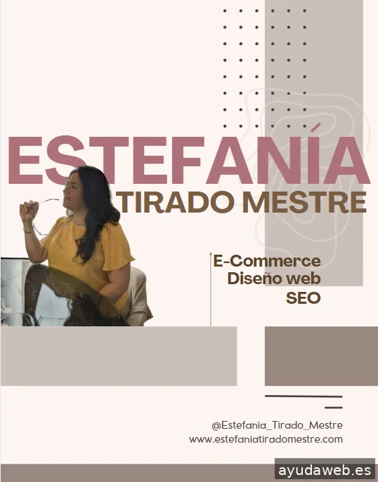 Diseño web | Estefanía Tirado Mestre
