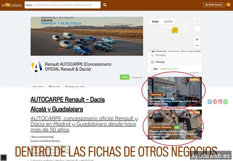 infoAlcalaína