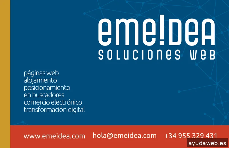 Emeidea | Agencia Diseño Web y Posicionamiento Web SEO