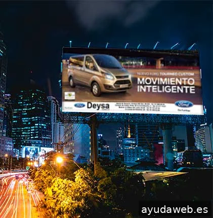 Empresa de publicidad exterior y comunicación visual. ACV Publicidad.