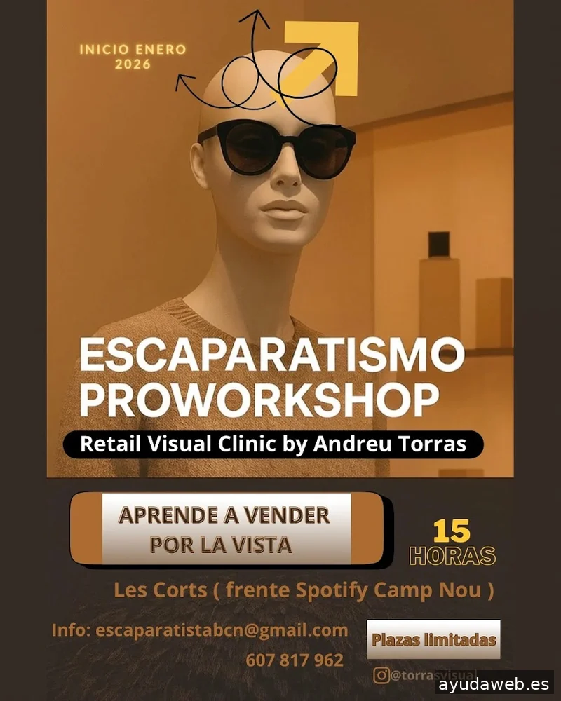 Escaparatista Barcelona Andreu Torras