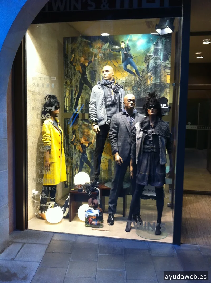 Escaparatista Barcelona Andreu Torras