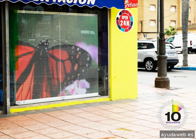 DIEZSEGUNDOS - Pantalla publicidad en Los Alcázares - 10 segundos