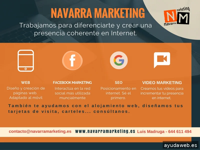 Navarra Marketing- Diseño Web y Posicionamiento Seo