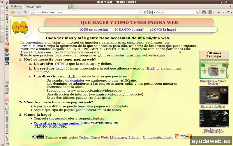 Txonta-web