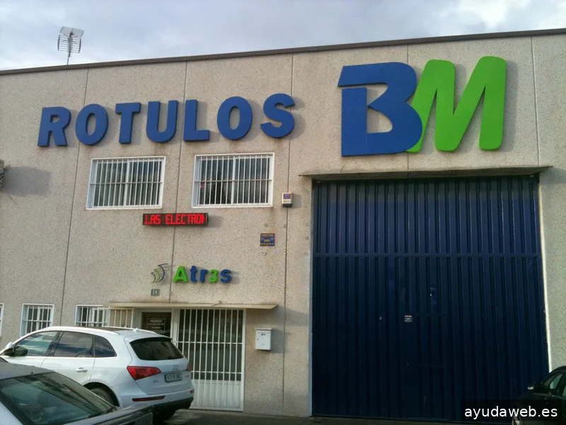 Rótulos Madrid - Rótulos BM