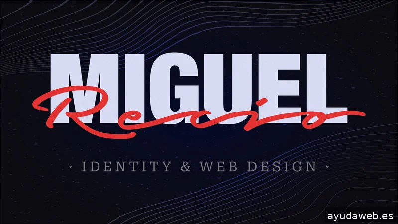 Miguel Recio // Identity & Web design
