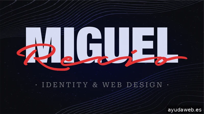 Miguel Recio // Identity & Web design