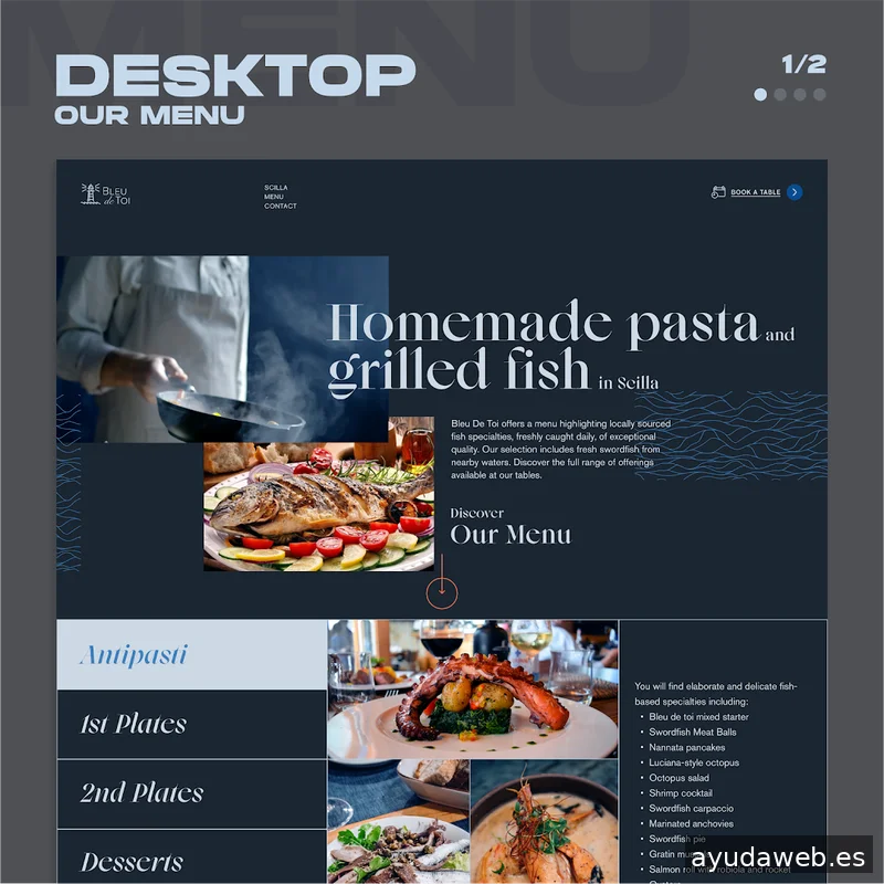 Miguel Recio // Identity & Web design
