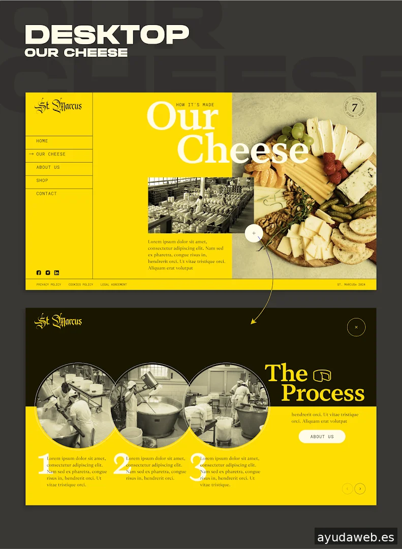 Miguel Recio // Identity & Web design